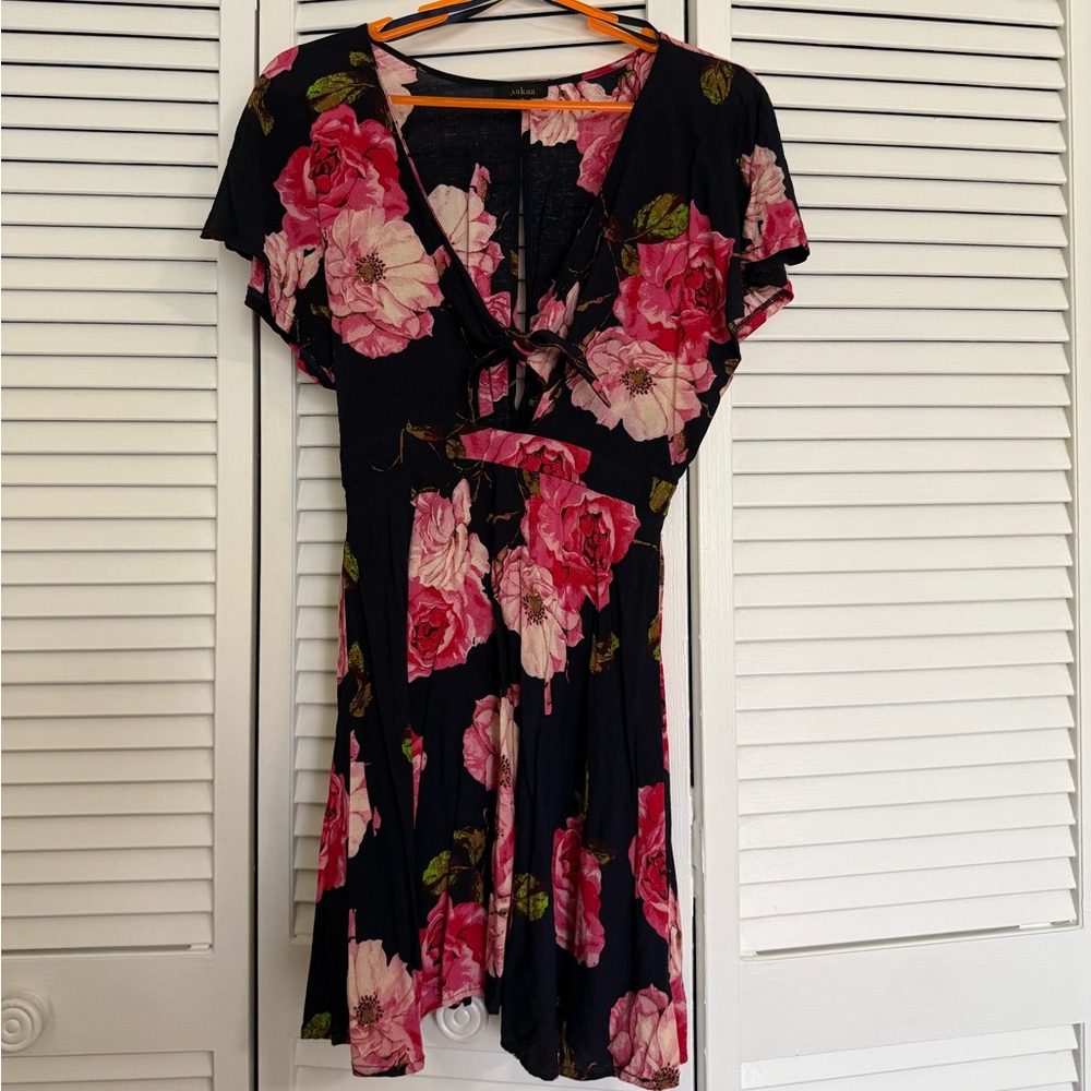 Floral Mini Sun Dress